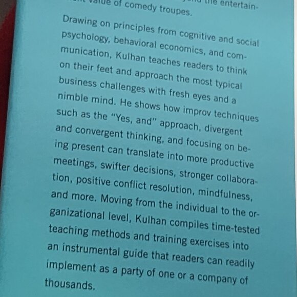 Getting to Yes And The Art of Business Improv by Bob Kulhan w/Chuck Crisafulli - Picture 13 of 16